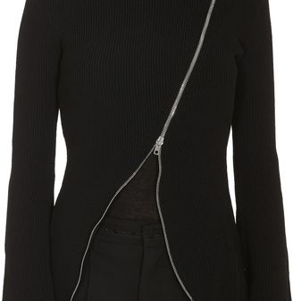 Givenchy Zip Detail Sweater