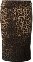 Thumbnail for your product : Tom Ford leopard print pencil skirt