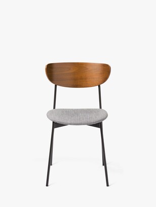 west elm Modern Petal Dining Chair, Platinum