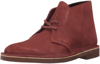 clarks boots mens red