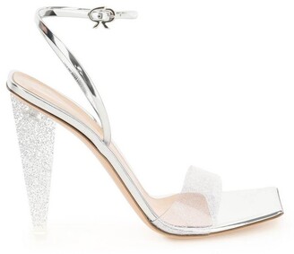 Gianvito Rossi Odyssey Open Toe Glitter Embellished Sandals