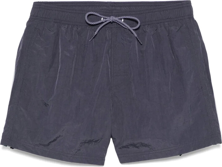 Sundek Stripe-Detailing Swim Shorts