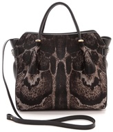 Thumbnail for your product : Nina Ricci Haircalf & Leather Handbag