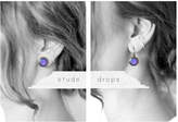 Thumbnail for your product : JuJu Treasures Deep Purple Galaxy Earrings