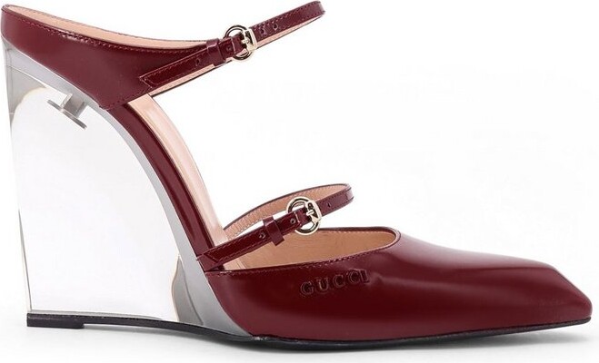 Gucci Wedge Mules