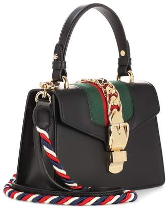 Gucci Sylvie Mini leather shoulder bag
