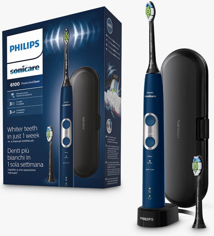 Philips Sonicare HX6871/47 ProtectiveClean 6100 Electric Toothbrush -  ShopStyle Toothpaste