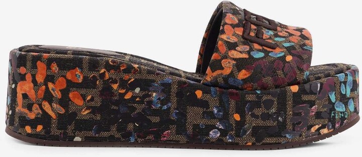 Fendi Monogram 60 Sandals