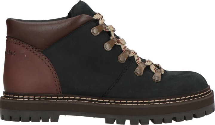 See by Chloe Mahalia Textured-leather Ankle Boots - ShopStyle