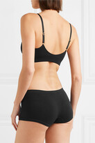 Thumbnail for your product : Commando Minimalist Stretch Soft-cup Bra - Black