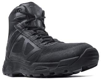 Ridge Outdoors Ridge Footwear Men's Momentum 5006 6" Side Zip Black Leather Tactical Work Boots