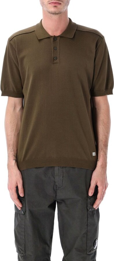 C.P. Company Short-Sleeve Knit Polo Shirt