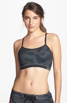 Thumbnail for your product : Reebok 'ONE Series' Reversible Camo Sports Bra