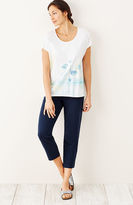 Thumbnail for your product : J. Jill Pure Jill Scoop-Neck Print Tee