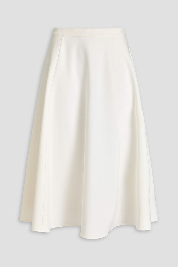 Theory Crepe midi skirt