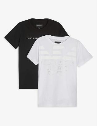 Armani Eagle T Shirt Shop The World S Largest Collection Of Fashion Shopstyle