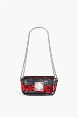Sonia Rykiel Small Le Copain Two-Tone Sequin Bag