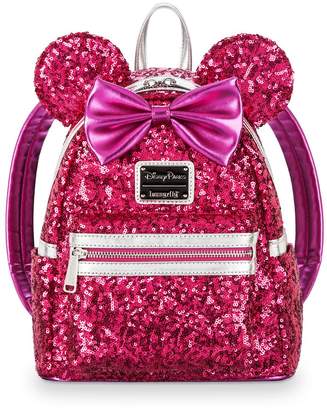 Disney Minnie Mouse Sequin Mini Backpack by Loungefly Imagination Pink -  ShopStyle