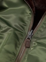Thumbnail for your product : R 13 Reversible Hooded Bomber