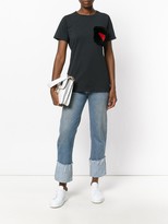 Thumbnail for your product : Mr & Mrs Italy fur pocket T-shirt