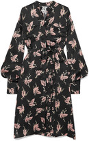 Thumbnail for your product : Co Printed Silk Midi Dress