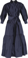 Thumbnail for your product : Rickie Freeman For Teri Jon Two-Tone Tiered Shirtdress