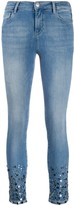 Thumbnail for your product : Twin-Set Sequin-Embellished Skinny Jeans