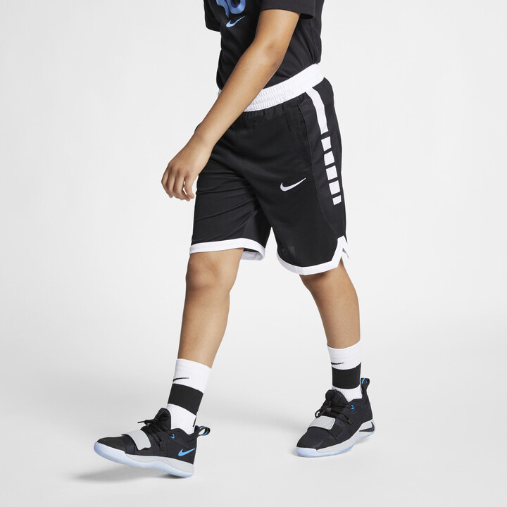 Nike Dri-FIT Elite Big Kids' (Boys') Basketball Shorts in Black - ShopStyle
