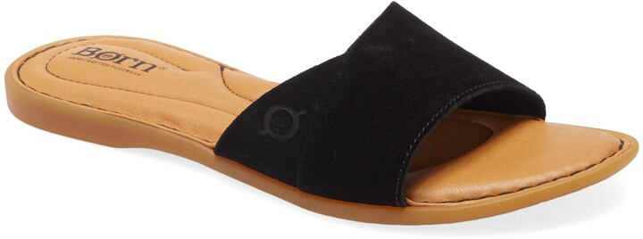 born slide sandals