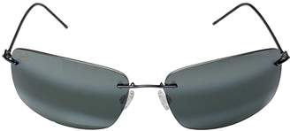 Maui Jim Frigate (Gunmetal Blue Black/Neutral Grey) Fashion Sunglasses