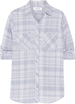 Thumbnail for your product : MiH Jeans The Double Pocket plaid cotton shirt