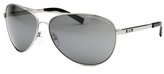 Thumbnail for your product : Armani Exchange Men's Aviator Silver-Tone Sunglasses