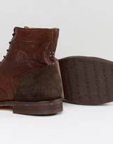 Thumbnail for your product : H By Hudson Yoakley Leather Lace Up Boots