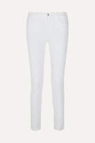 Thumbnail for your product : J Brand Maria High-rise Skinny Jeans - White