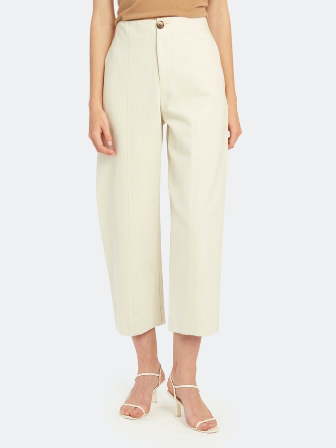 Vince Cropped Easy Pants | Shop the world's largest collection of 