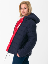 Thumbnail for your product : American Apparel Unisex Reversible Hooded Fleece Poly-Fill Jacket