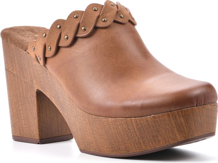 White Mountain Footwear Toss Up Platform Clog ShopStyle