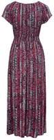 Thumbnail for your product : M&Co Petite floral stripe gypsy maxi dress