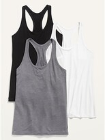 Thumbnail for your product : Old Navy Racerback Performance Tank Tops 3-Pack for Women