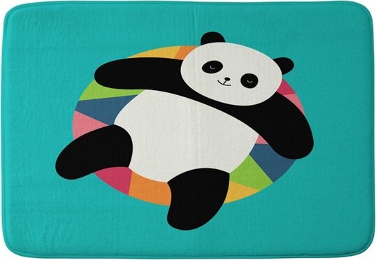 Deny Designs DenyDesignsAndyWestfaceChillinMemoryFoamMachineWashableKids'BathMat