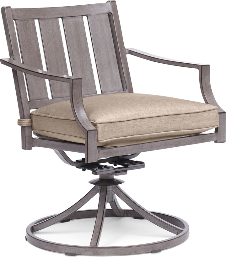 Agio Set of 2 Wayland Outdoor Swivel Chairs, Created for Macy's ShopStyle