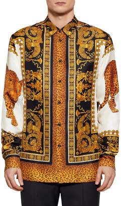 Versace Baroque Print Shirt