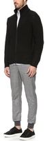 Thumbnail for your product : Vince Melton Zip Front Sweater