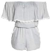 Thumbnail for your product : Becca Nantucket Off the Shoulder Cover-Up Romper
