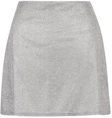 Thumbnail for your product : boohoo Petite Sparkle A-Line Mini Skirt