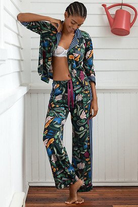 Megan Galante Printed Pajama Pants - ShopStyle