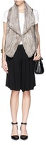 Thumbnail for your product : Nobrand Pleat wide leg skort