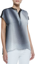 Thumbnail for your product : Elie Tahari Midtown Short-Sleeve Blouse