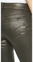 Thumbnail for your product : Joe's Jeans Mid Rise Coated Metallic Skinny Jeans