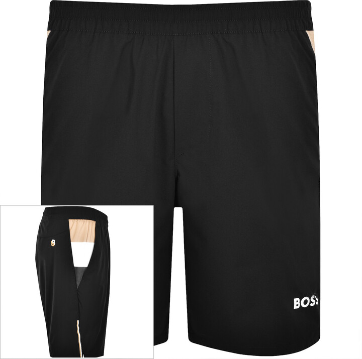 Boss Athleisure BOSS Tennis Match Shorts Black